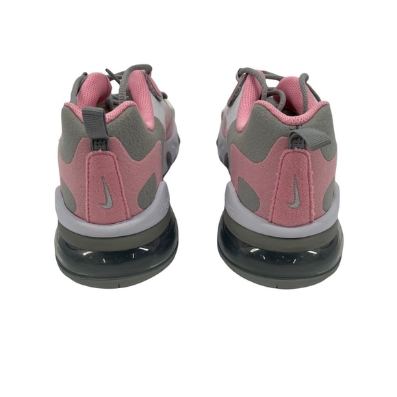 Nike Air Max 270 React GS White Pink Sneakers Size 6 Youth - Picture 6 of 7